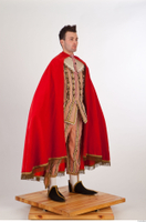  Photos Man in Historical Baroque Suit 1 a poses baroque cloak medieval clothing whole body 0008.jpg
